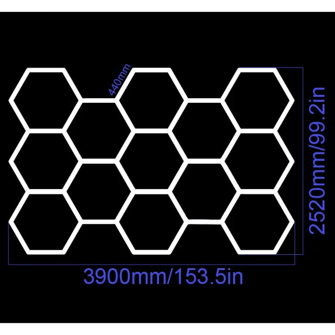 Hexagonal LED Ceiling Lights