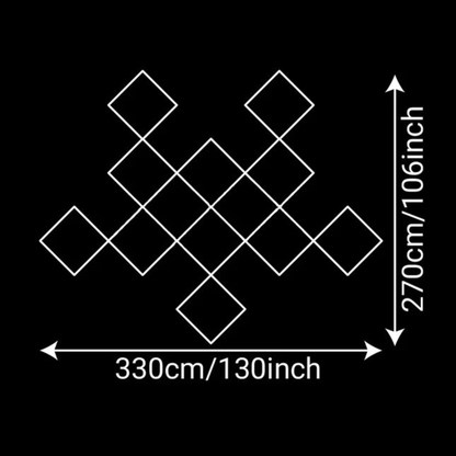 Hexagonal LED Ceiling Lights