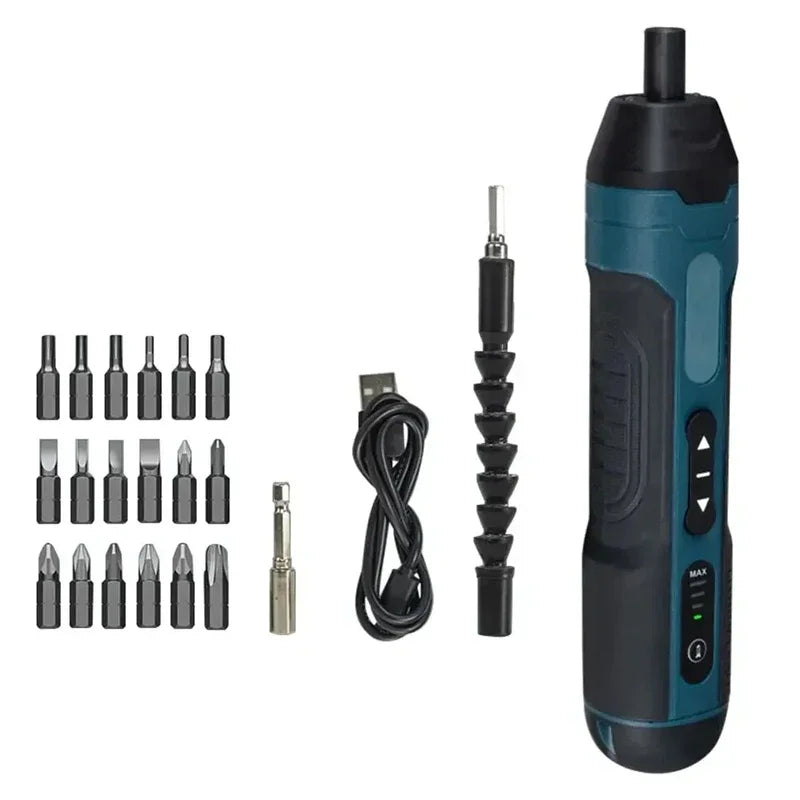 Cord-Free Electric Screwdriver