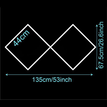 Hexagonal LED Ceiling Lights