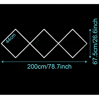 Hexagonal LED Ceiling Lights