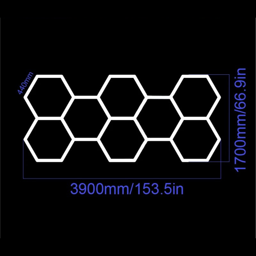 Hexagonal LED Ceiling Lights
