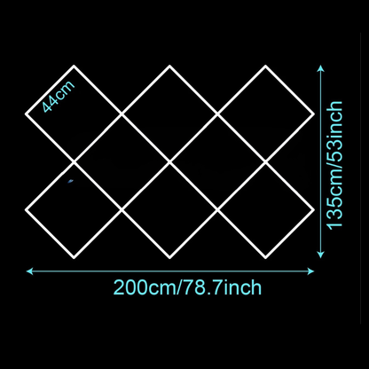 Hexagonal LED Ceiling Lights