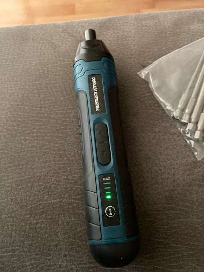 Cord-Free Electric Screwdriver