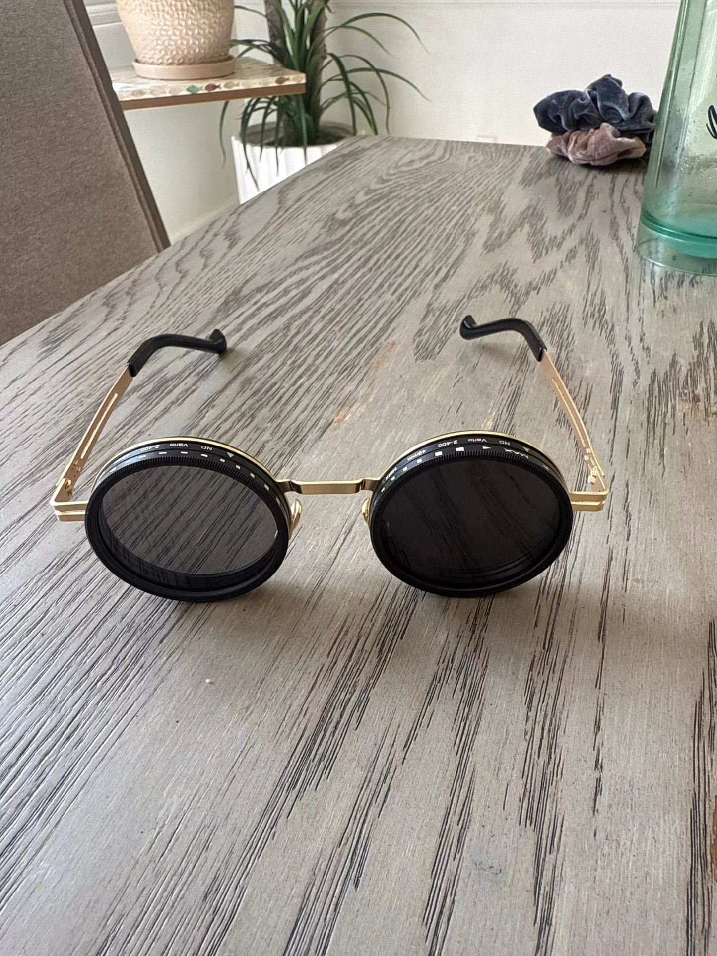 Polarized Adjustable Round Sunglasses