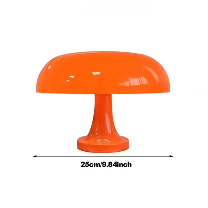 Orange Mushroom Modern Table Lamp