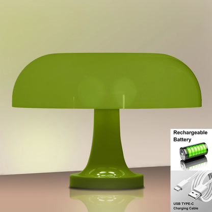 Orange Mushroom Modern Table Lamp