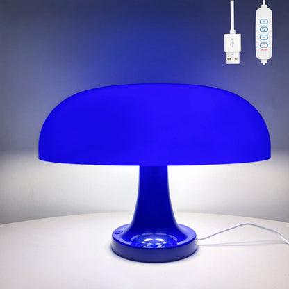 Orange Mushroom Modern Table Lamp