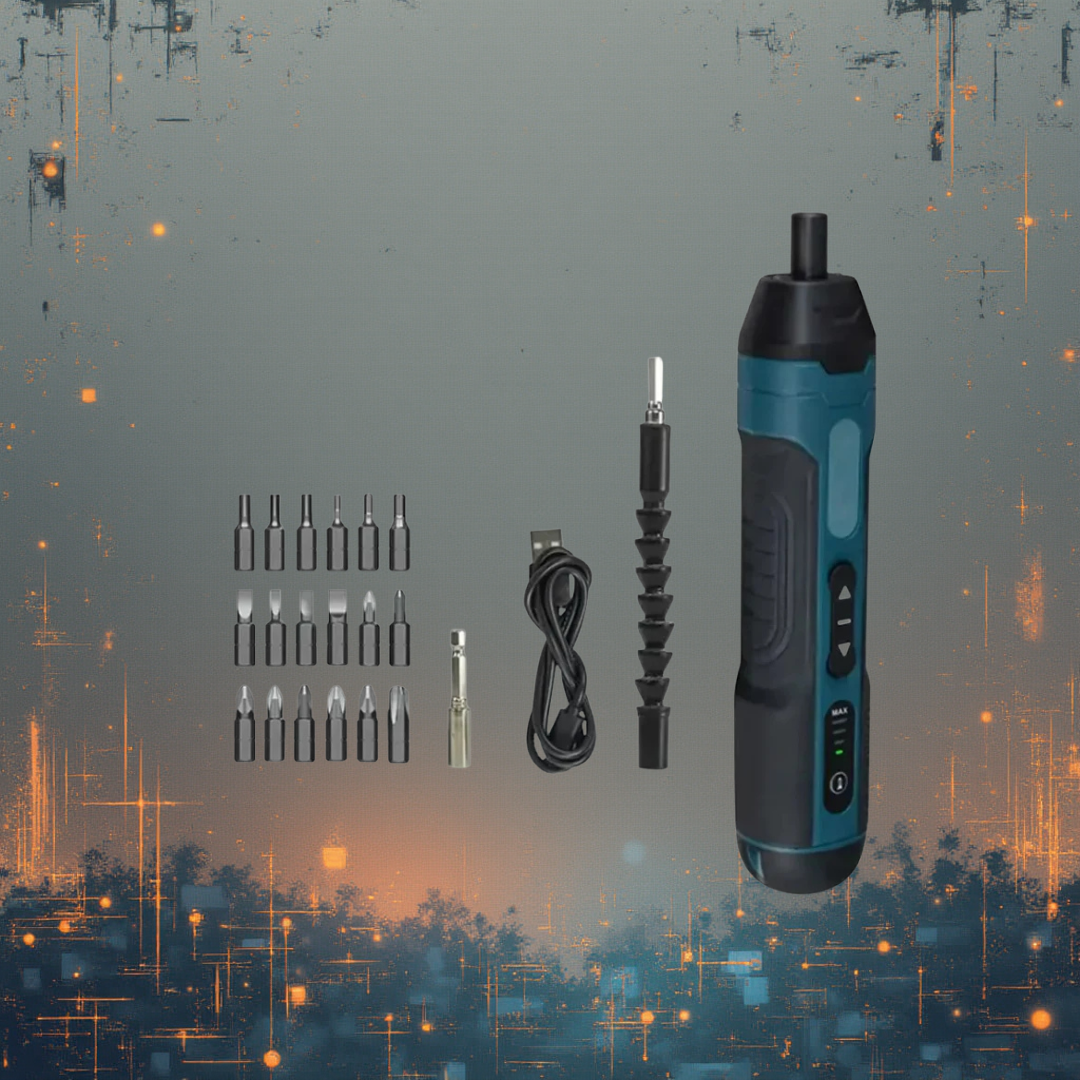 Cord-Free Electric Screwdriver